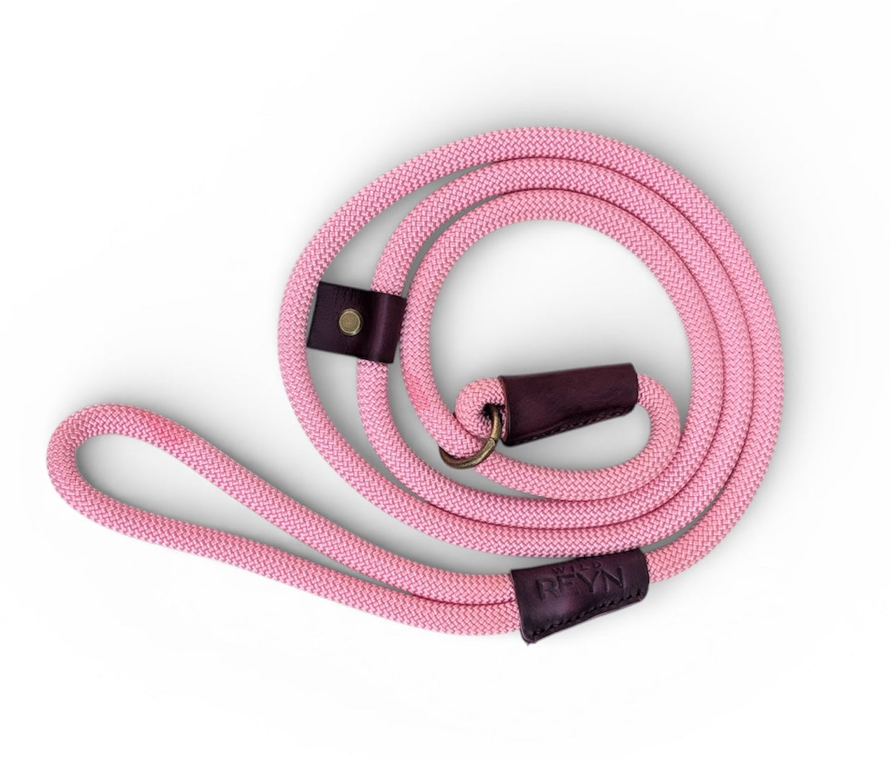 Long Pink Slip lead - Antique Brass