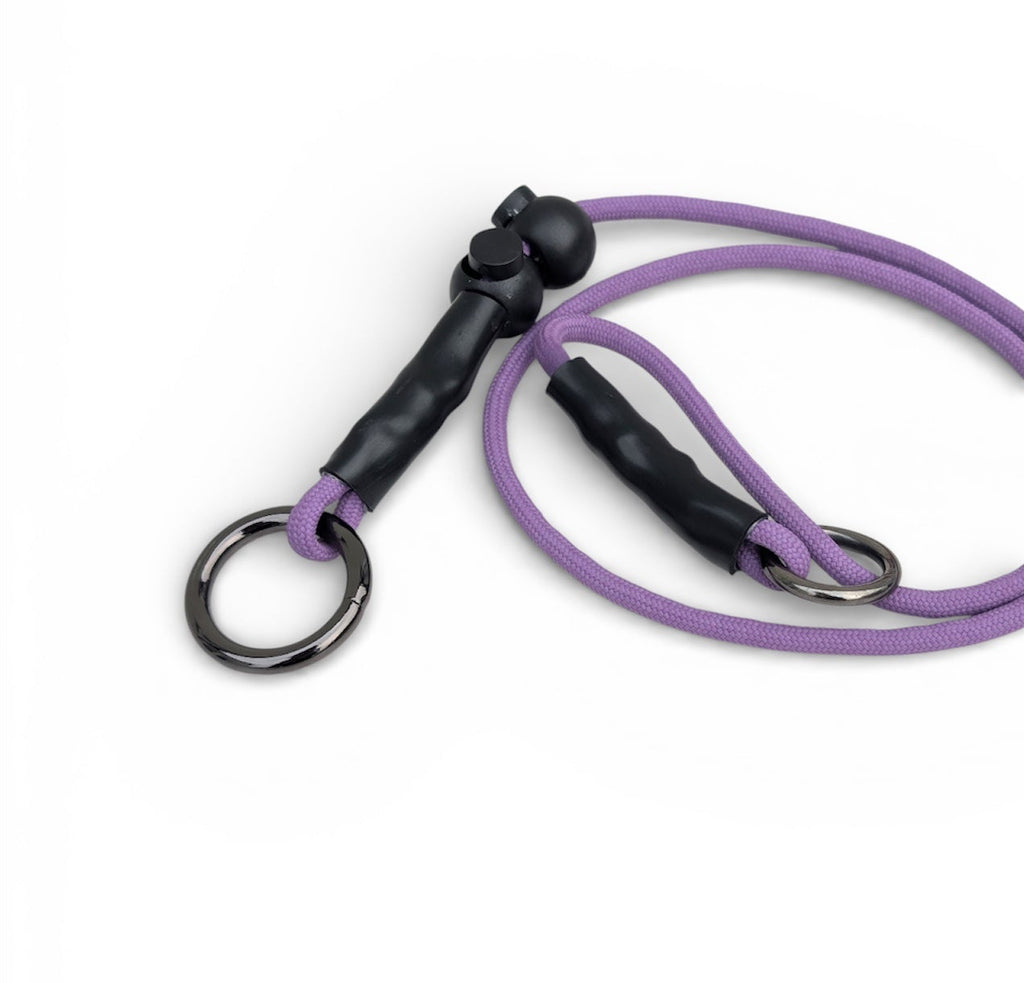4mm Thin Lilac Obedience Slip Collar