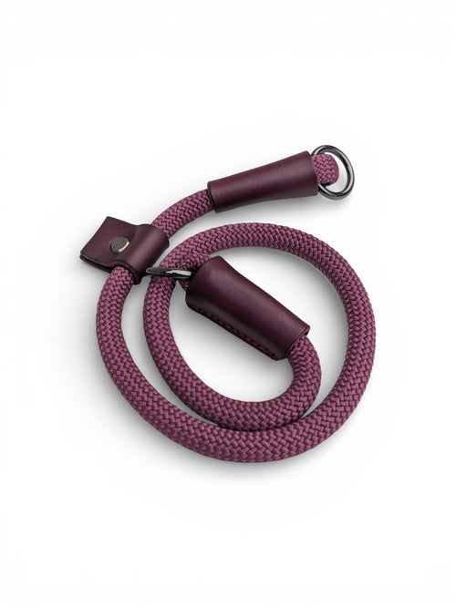 10mm thick Aubergine Slip Collar - Gunmetal