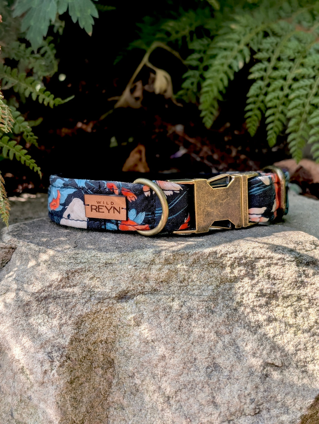 Japanese themed Koi Dog Collar