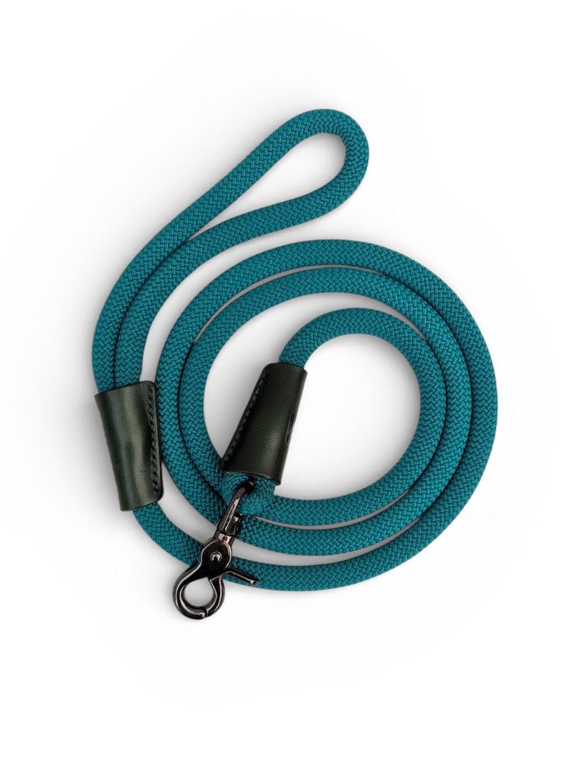 Green and Teal Lead - Gunmetal