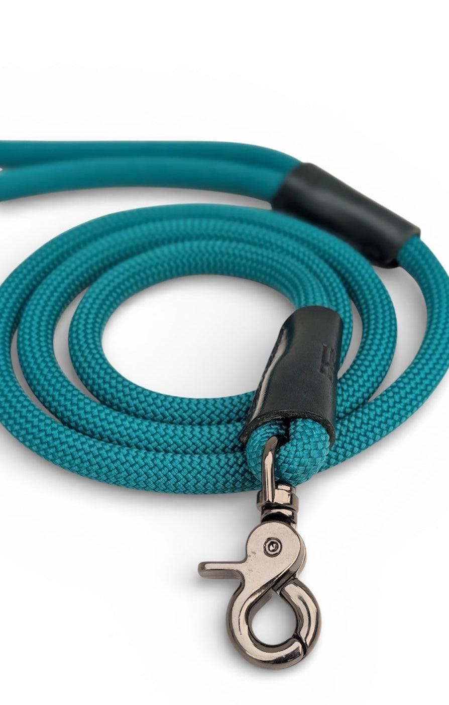 Blue and Teal Lead - Gunmetal