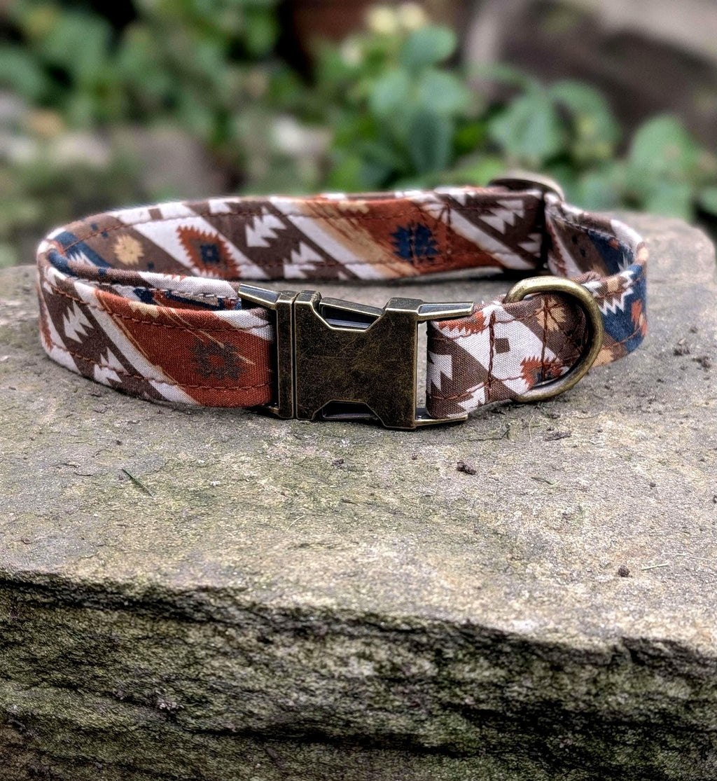 Adjustable Tribal Dog Collar