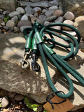 Deep Green Dog Lead - OEKOT-TEX Certified Rope | made in the UK