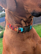 Bright Tribal Dog Collar