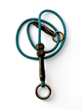 4mm Teal Obedience Slip Collar - 52cm
