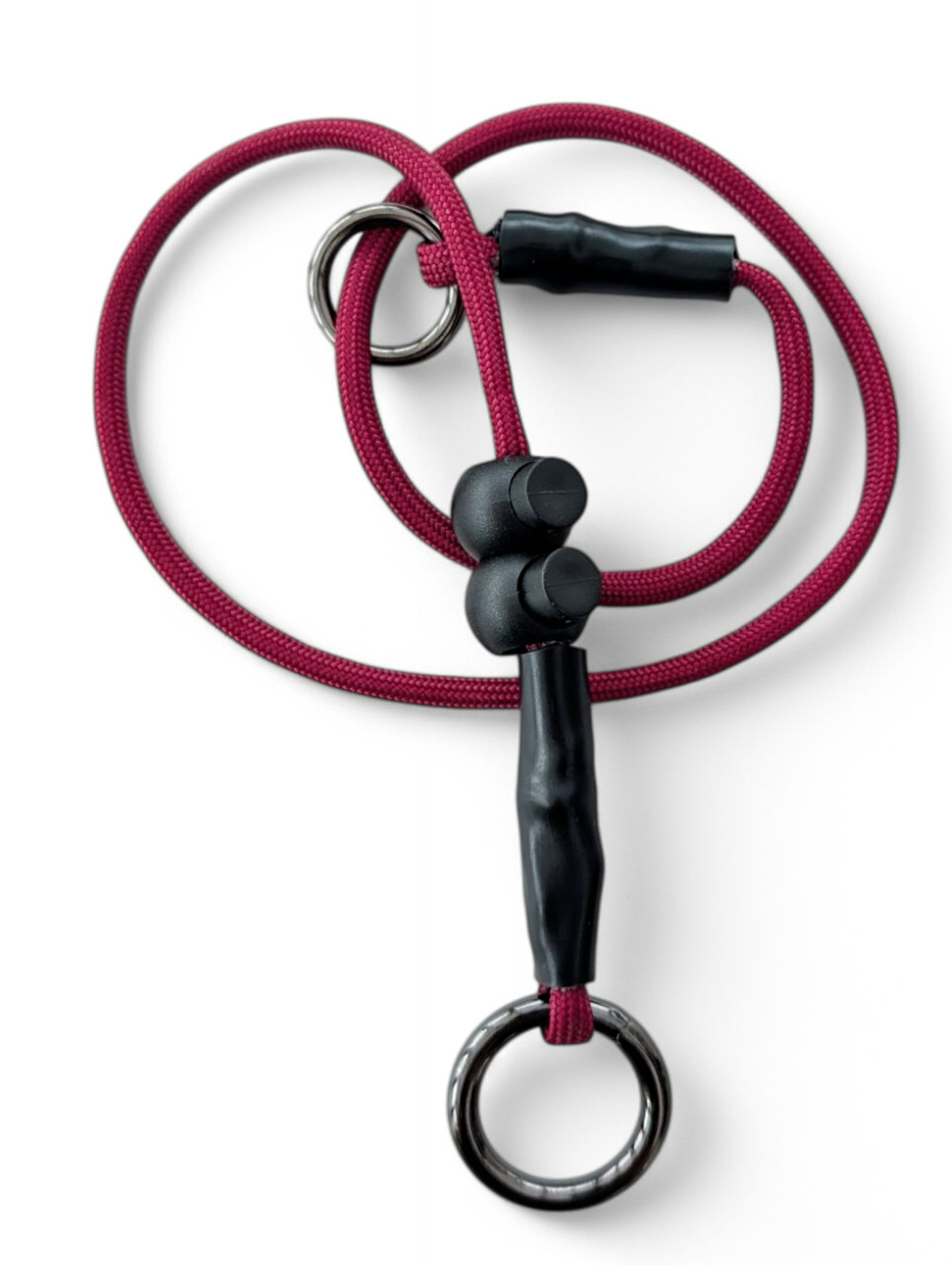 4mm Burgundy Obedience Slip Collar -48cm
